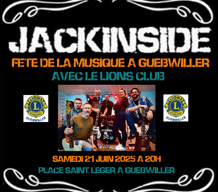 Fête de la musique 2025 – Lion’s Club Guebwiller
